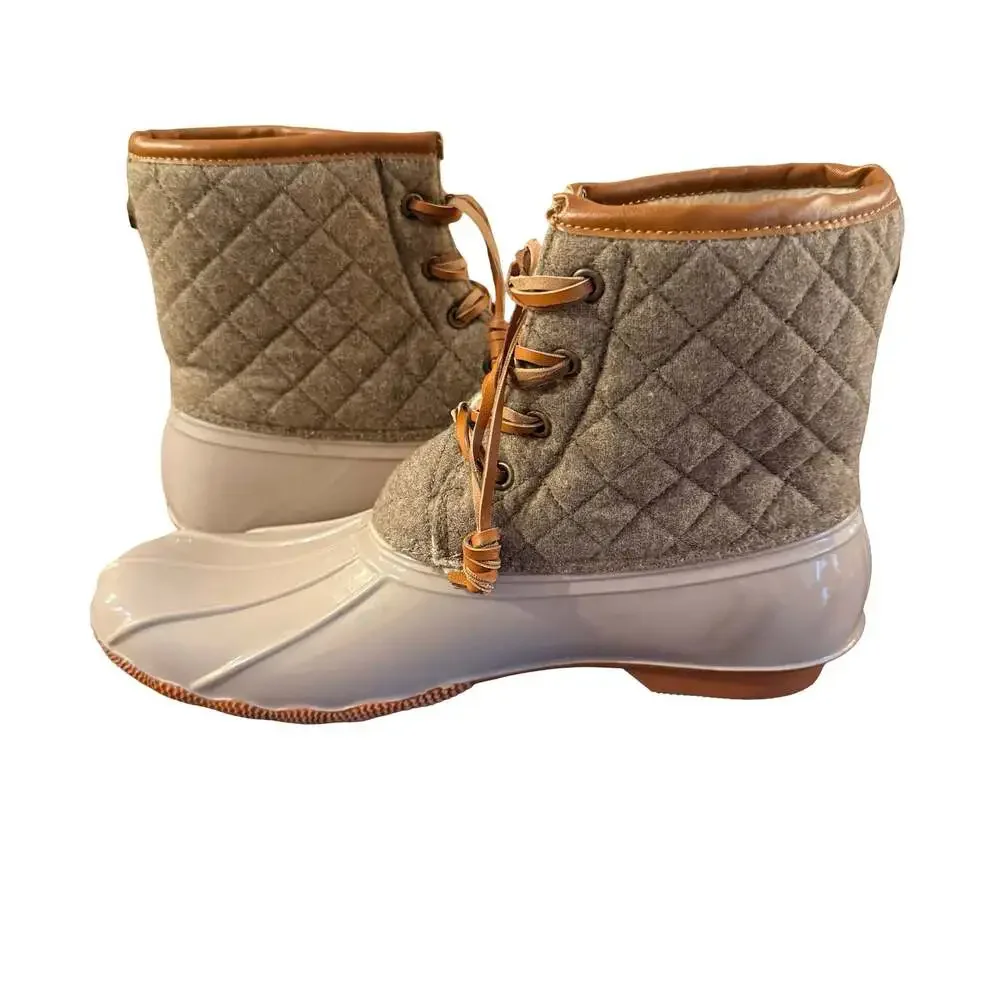Seven7 Women's Quilted Wool Goose Duck Boots Size 11
